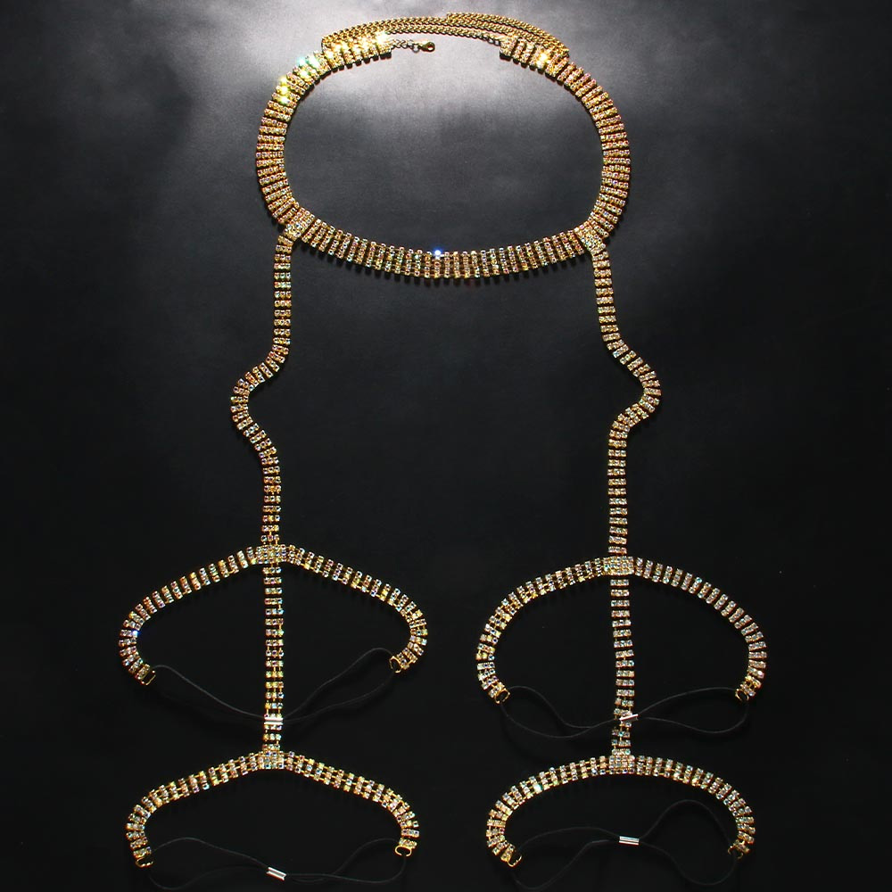 Stonefans-女性のためのラインストーンハイガーター、 - Body Jewelry Retainers のレビューと価格