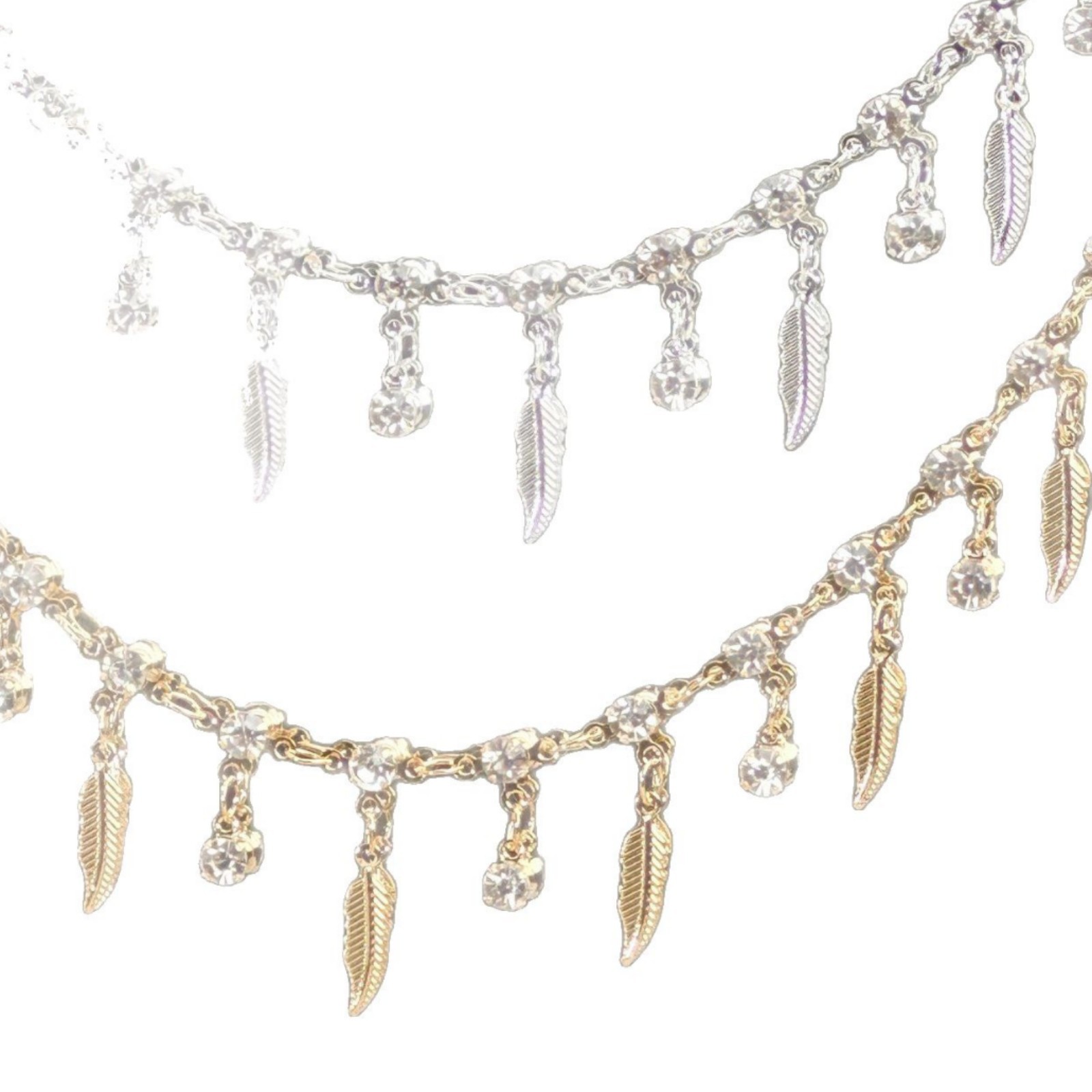 0.5/1/2メートルのKCゴールドとシルバーカラーの三叉星 - Body Jewelry For You のレビューと価格