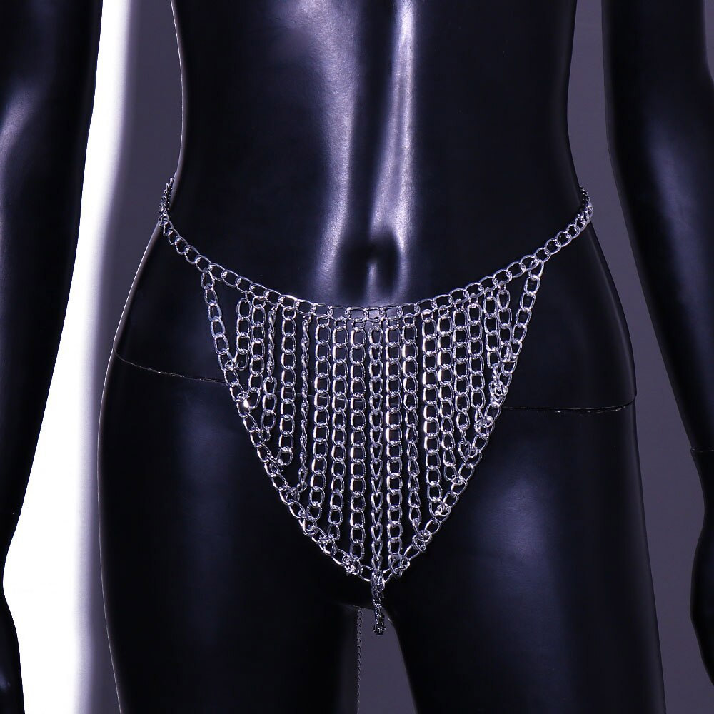 Statment ウエストチェーン金属チェーン Tバックパン - Body Jewelry Retainers のレビューと価格
