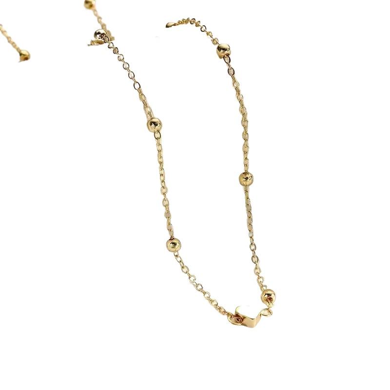 女の子用シンプルハートビーズベリーチェーン、女性用ファッショ - Body Jewelry For You のレビューと価格